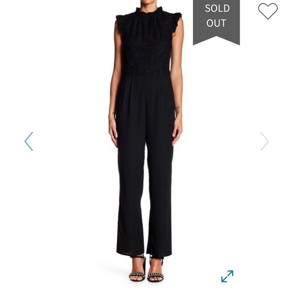 Romeo & Juliet Couture Lace Upper Jumpsuit